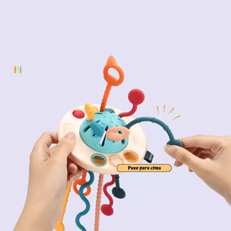 Brinquedo Polvo Sensorial Montessori