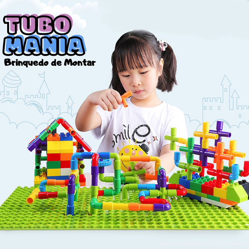 Tubo Mania - Brinquedo de Montar